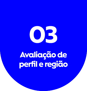 Avaliação de perfil e região