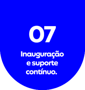 Inauguração e suporte contínuo