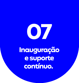 Inauguração e suporte contínuo